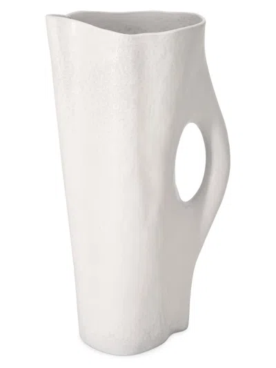 L'objet Timna Porcelain Pitcher In Stone