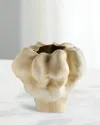 L'objet Timna Short Vase In Latte