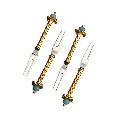 L'objet Venise Cocktail Picks, Set Of Four