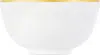 L'objet White Neptune Cereal Bowl In Gold
