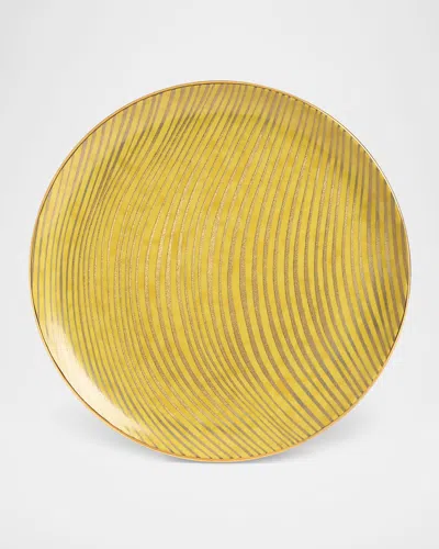 L'objet X Fortuny Delphi Dinner Plate In Gold