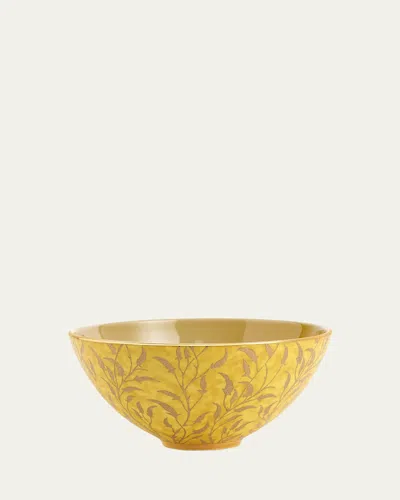 L'objet X Fortuny Orfeo Medium Bowl In Yellow