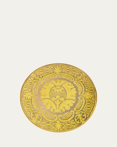 L'objet X Fortuny Orsini Dessert Plate In Gold