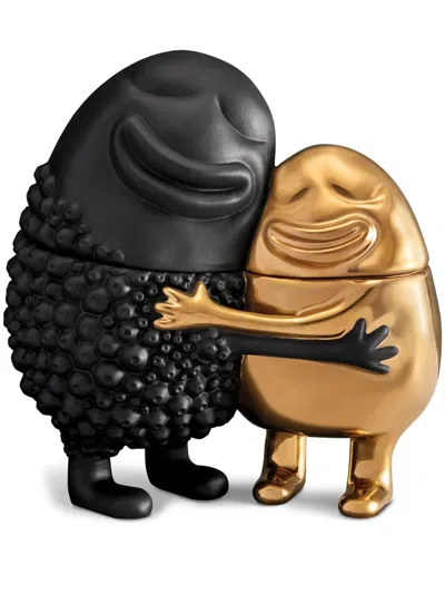 L'objet X Haas Brothers Mojave Huggers Porcelain Box In Black