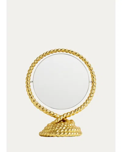 L'objet X Jessica Mccormac Vanity Mirror In Gold