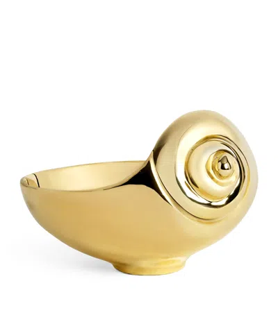 L'objet X Jessica Mccormack Medium Brass Corde Bowl In Gold