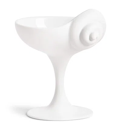 L'objet X Jessica Mccormack Porcelain Corde Scoop Bowl In White