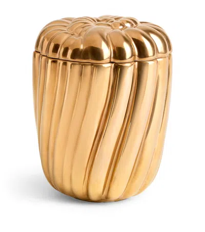 L'objet X Jessica Mccormack Shell Candle In Gold