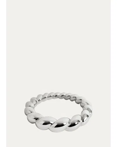 L'objet X Jessica Mccormack Shell Napkin Rings, Set Of 4 In Silver