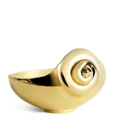 L'objet X Jessica Mccormack Small Brass Corde Bowl In Gold