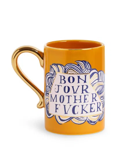 L'objet Ruan Hoffmann Bonjour Mug In Gold