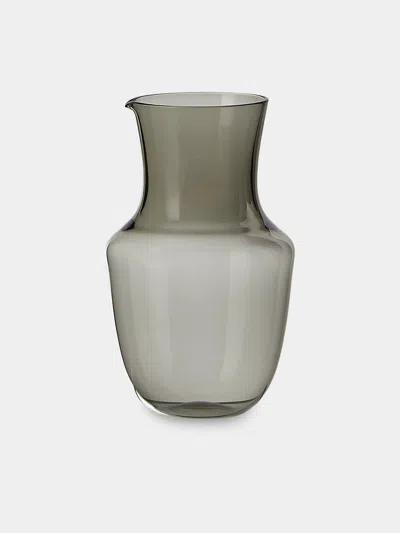 Lobmeyr Alpha Hand-blown Crystal Sake Carafe In Gray