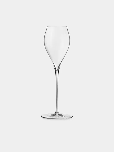 Lobmeyr Ballerina Hand-blown Crystal Champagne Glass B In Transparent