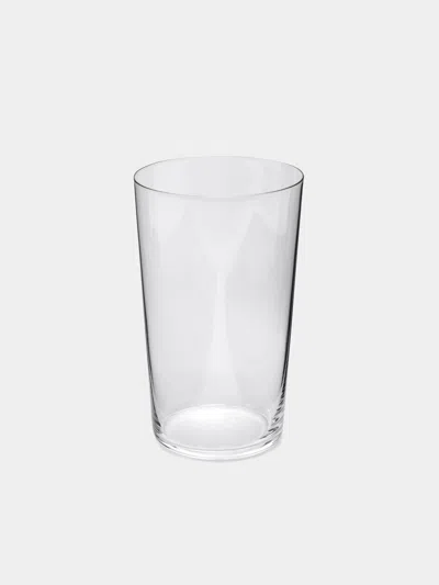 Lobmeyr Commodore Hand-blown Crystal Beer Tumbler  Abask Luxury Gift In Transparent