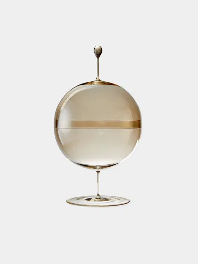 Lobmeyr Hand-blown Crystal Candy Dish G In Silver