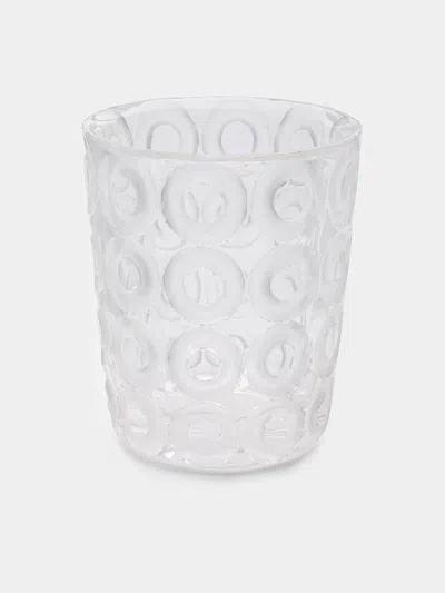 Lobmeyr Ring Hand-blown Crystal Vase  Abask Luxury Gift In Metallic