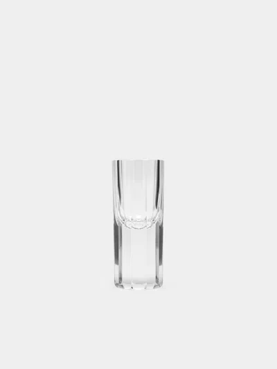 Lobmeyr Wersin Hand-blown Crystal Liqueur Tumblers (set Of 2)  Abask Gift Set In Transparent