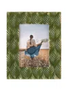 L'oca Nera Rectangular Photo Frame In Green