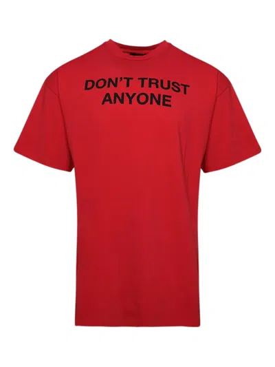Local Authority Cotton T-shirt In Red