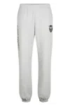 Local Authority Cotton Track-pants In Gray