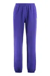 Local Authority La Slash Elasticated Track Pants In Purple