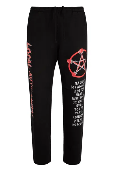 Local Authority Cotton Trousers In Black