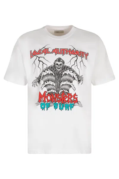 LOCAL AUTHORITY LOCAL AUTHORITY GRAPHIC-PRINT COTTON T-SHIRT