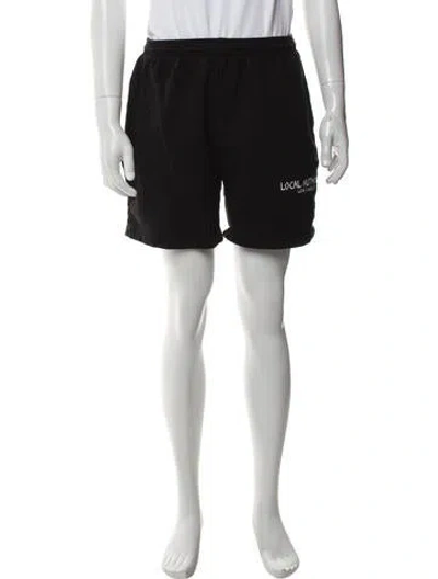Pre-owned Local Authority Jogger Shorts In Black
