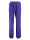 Local Authority La Slash Elasticated Track Pants In Purple
