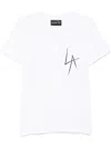 Local Authority La Slash T-shirt In White