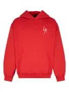 Local Authority Logo-embroidered Hoodie In Red