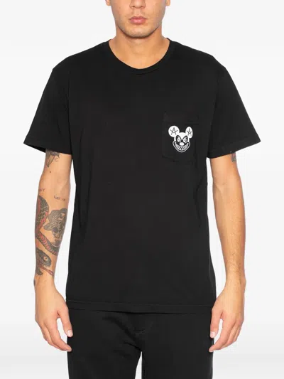 Local Authority Mischief Chest-pocket T-shirt In Black