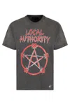Local Authority Graphic-printed Cotton T-shirt In Black