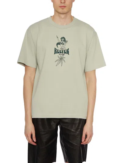 Local Authority T-shirt In Cotone Reefer Room In Green