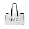 Local Beach Beach Tote Bag In White In White