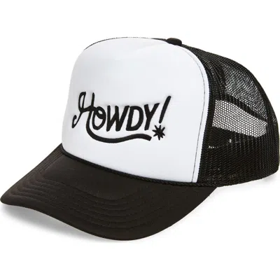 Local Beach Howdy Trucker Hat In White