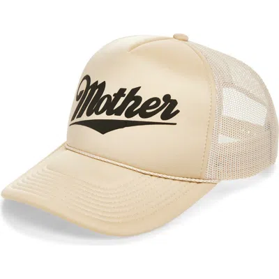 Local Beach Mother Summer Trucker Hat In Neutral