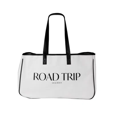 Local Beach Women's Road Trip Tote In White