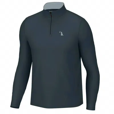 Local Boy Outfitters Men's Bentley Quarter Zip Pullover In Navy In Blue