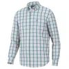Local Boy Outfitters Men's Local Boy Hutto Dress Shirt In Teal/dark Teal/coral In Green