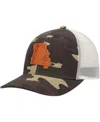 Local Crowns Men's  Camo Missouri Icon Woodland State Patch Trucker Snapback Hat In Camo