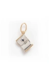 Local Eclectic Book Charm In Gold