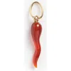 Local Eclectic Red Agate Amulet Charm In Red