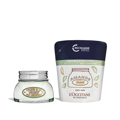 L'occitane - Almond Milk Concentrate Duo 13.8 In Multi