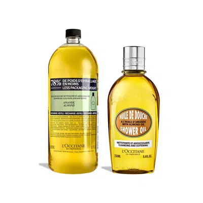 L'occitane - Almond Shower Oil Duo 25.3 In Multi