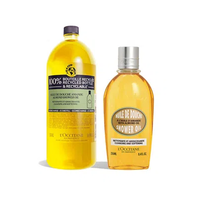L'occitane Almond Shower Oil Refill Duo