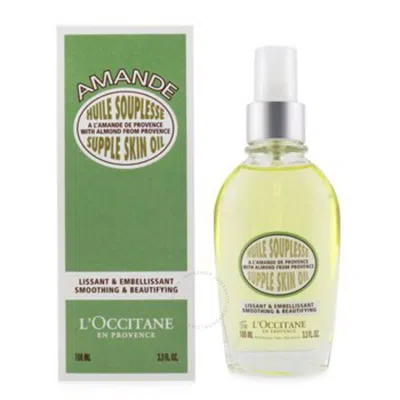 L'occitane - Almond Supple Skin Oil - Smoothing & Beautifying  100ml/3.3oz In Yellow