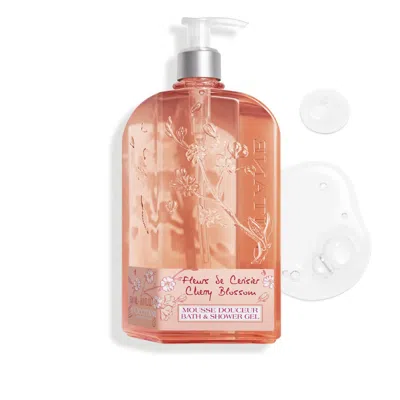 L'occitane - Cherry Blossom Bath & Shower Gel 16.9 Fl oz In White