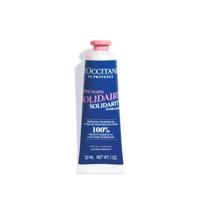 L'occitane - Cocon De Sérénité Solidarity Hand Cream 1 Fl oz In White