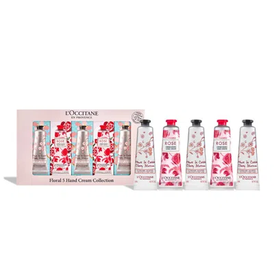 L'occitane - Floral 5 Hand Cream Collection In Multi